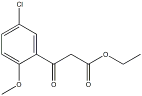 ethyl 3-(5-chloro-2-methoxyphenyl)-3-oxopropanoate