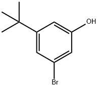 3-tert-butyl-5-bromophenol Struktur