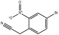 2-(4-Bromo-2-nitrophenyl)acetonitrile Struktur