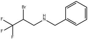 N-(2-Bromo-3,3,3-trifluoropropyl)benzenemethanamine