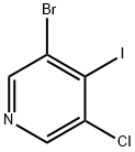 3-bromo-5-chloro-4-iodoPyridine Struktur