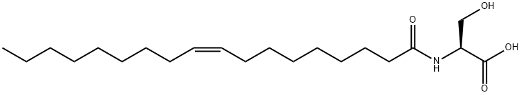 N-Oleoyl-L-Serine Struktur