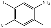 4-chloro-5-fluoro-2-iodoaniline Struktur