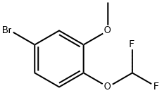 5-Bromo-2-(Difluoromethoxy)Anisole Struktur