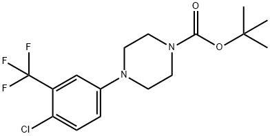 tert-butyl 4-(4-chloro-3-(trifluoromethyl)phenyl)piperazine-1-carboxylate