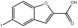 5-Iodobenzofuran-2-carboxylic acid Struktur