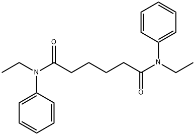 N,N'-diethyl-N,N'-diphenylhexanediamide Struktur