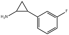 2-(3-fluorophenyl)cyclopropanamine hydrochloride Struktur