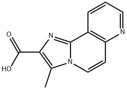 3-methylimidazo[2,1-f][1,6]naphthyridine-2-carboxylic acid Struktur