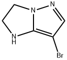 7-Bromo-2,3-dihydro-1H-imidazo[1,2-b]pyrazole Struktur