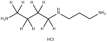 Spermidine-[D8].3HCl Struktur