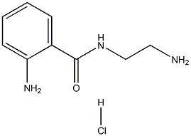 2-Amino-N-(2-aminoethyl)benzamide Hydrochloride Struktur