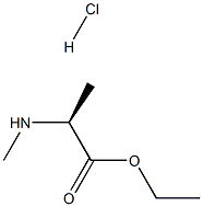 (S)-2-methylaminopropionic acid ethyl esterhydrochloride Struktur