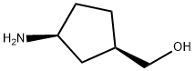 (1R,3S)-(3-Aminocyclopentyl) methanol Struktur