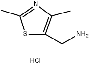 [(2,4-dimethyl-1,3-thiazol-5-yl)methyl]amine dihydrochloride Struktur