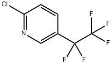 2-Chloro-5-(pentafluoroethyl)pyridine Struktur