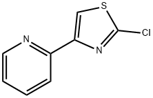 2-(2-chloro-4-thiazolyl)Pyridine Struktur