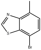 7-Bromo-4-methylbenzothiazole Struktur