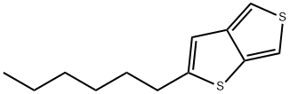 2-Hexylthieno[3,4-b]thiophene Struktur