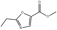 2-Ethyl-oxazole-5-carboxylic acid methyl ester Struktur