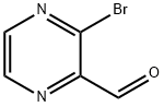 3-Bromopyrazine-2-carbaldehyde Struktur