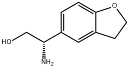 (2S)-2-AMINO-2-(2,3-DIHYDROBENZO[B]FURAN-5-YL)ETHAN-1-OL Struktur