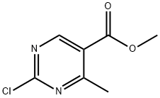 methyl 2-chloro-4-methylpyrimidine-5-carboxylate Struktur