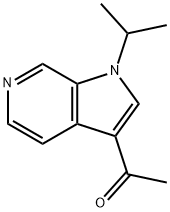 1-(1-Isopropyl-1H-pyrrolo[2,3-c]pyridin-3-yl)ethanone Struktur