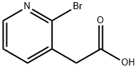 2-(2-BROMOPYRIDIN-3-YL)ACETIC ACID Struktur