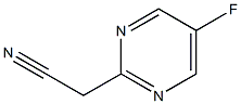 2-(5-Fluoropyrimidin-2-yl)acetonitrile Struktur