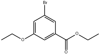 ethyl 3-bromo-5-ethoxybenzoate Struktur