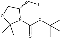 (R)-N-Boc-4-(iodomethyl)-2,2-dimethyloxazolidine Struktur