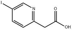 5-iodo-2-Pyridineacetic acid Struktur