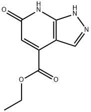 Ethyl 6-oxo-6,7-dihydro-1H-pyrazolo[3,4-b]pyridine-4-carboxylate Struktur