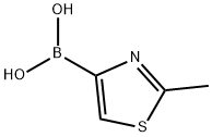 B-(2-methyl-4-thiazolyl)Boronic acid Struktur