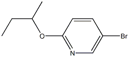 5-bromo-2-sec-butoxypyridine Struktur