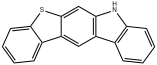 7H-benzo[4,5]thieno[2,3-b]carbazole Struktur