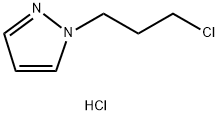 1-(3-Chloropropyl)-1H-pyrazole hydrochloride Struktur