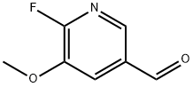 2-Fluoro-3-methoxypyridine-5-carbaldehyde Struktur