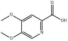 4,5-Dimethoxy-pyridine-2-carboxylic acid Struktur