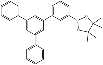 2-[3-(3,5-Diphenylphenyl)phenyl]-4,4,5,5-tetramethyl-1,3,2-dioxaborolane Struktur