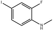 (2-Fluoro-4-iodo-phenyl)-methyl-amine Struktur