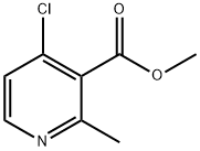 Methyl 4-chloro-2-methylpyridine-3-
carboxylate Struktur