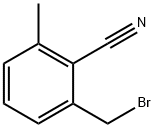 2-Bromomethyl-6-methyl-benzonitrile Struktur