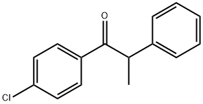 1-(4-Chlorophenyl)-2-phenylpropan-1-one Struktur