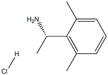 (S)-1-(2,6-Dimethylphenyl)ethanamine hydrochloride Struktur