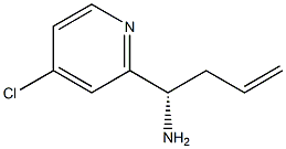 (S)-1-(4-chloropyridin-2-yl)but-3-en-1-amine Struktur