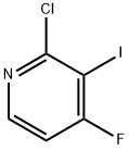 2-chloro-4-fluoro-3-iodopyridine Struktur