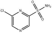 6-chloropyrazine-2-sulfonamide Struktur