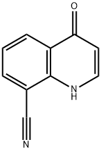 4-Oxo-1,4-dihydro-quinoline-8-carbonitrile Struktur